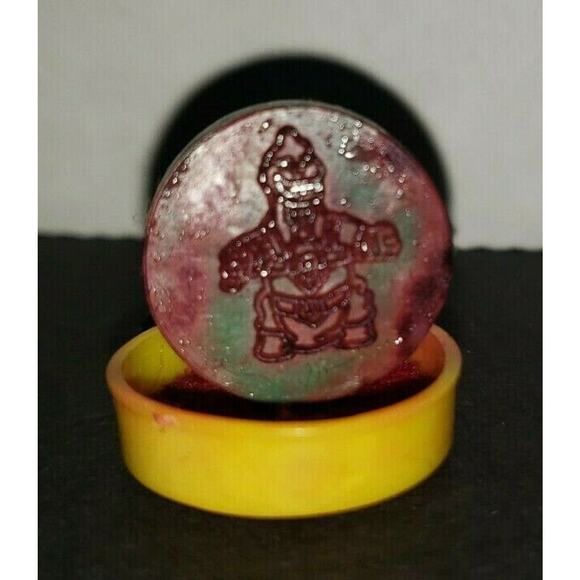 1980's moon monster mini figure hand ink stamper vending toy figure 7 - Picture 3 of 6